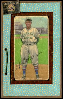 Picture, Helmar Brewing, T206-Helmar Card # 506, Lou Dials, Hands behind, Chicago American Giants